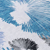 Piper Looms Chantille Floral ACN2132 Blue Machine Washable Area Rug Swatch Image