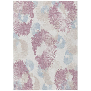 Piper Looms Chantille Floral ACN2132 Blush Machine Washable Area Rug main image