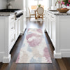 Piper Looms Chantille Floral ACN2132 Blush Machine Washable Area Rug Runner Lifestyle Image Feature