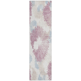 Piper Looms Chantille Floral ACN2132 Blush Machine Washable Area Rug Runner Main Image