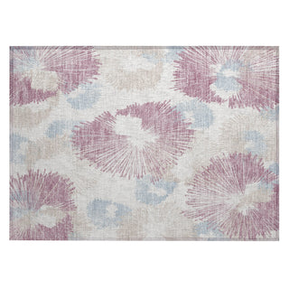 Piper Looms Chantille Floral ACN2132 Blush Machine Washable Area Rug Scatter Main Image