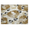 Piper Looms Chantille Floral ACN2132 Chocolate Machine Washable Area Rug Scatter Main Image