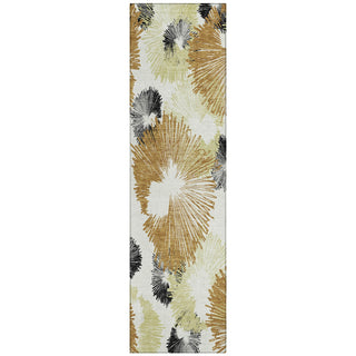 Piper Looms Chantille Floral ACN2132 Copper Machine Washable Area Rug Runner Main Image