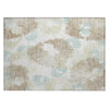 Piper Looms Chantille Floral ACN2132 Mocha Machine Washable Area Rug Scatter Main Image