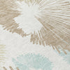 Piper Looms Chantille Floral ACN2132 Mocha Machine Washable Area Rug Swatch Image