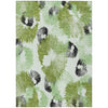Piper Looms Chantille Floral ACN2132 Olive Machine Washable Area Rug main image