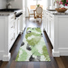 Piper Looms Chantille Floral ACN2132 Olive Machine Washable Area Rug Runner Lifestyle Image Feature