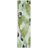 Piper Looms Chantille Floral ACN2132 Olive Machine Washable Area Rug Runner Main Image