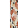 Piper Looms Chantille Floral ACN2132 Paprika Machine Washable Area Rug Runner Main Image
