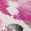 Piper Looms Chantille Floral ACN2132 Pink Machine Washable Area Rug Swatch Image