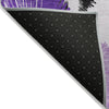 Piper Looms Chantille Floral ACN2132 Purple Machine Washable Area Rug Backing Image