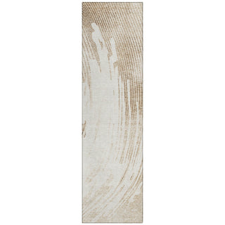 Piper Looms Chantille Swirls ACN2133 Brown Machine Washable Area Rug Runner Main Image