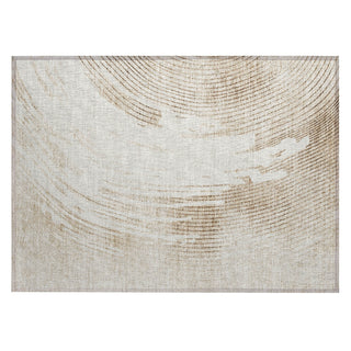 Piper Looms Chantille Swirls ACN2133 Brown Machine Washable Area Rug Scatter Main Image