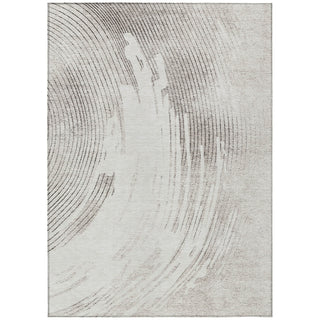 Piper Looms Chantille Swirls ACN2133 Ivory Machine Washable Area Rug main image