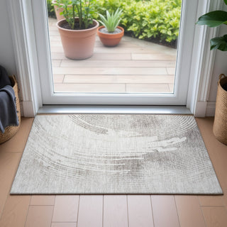Piper Looms Chantille Swirls ACN2133 Ivory Machine Washable Area Rug Scatter Lifestyle Image Feature