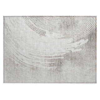 Piper Looms Chantille Swirls ACN2133 Ivory Machine Washable Area Rug Scatter Main Image