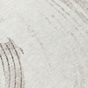 Piper Looms Chantille Swirls ACN2133 Ivory Machine Washable Area Rug Swatch Image