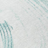 Piper Looms Chantille Swirls ACN2133 Teal Machine Washable Area Rug Swatch Image