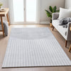 Piper Looms Chantille Geometric ACN2134 Blue Machine Washable Area Rug Lifestyle Image Feature