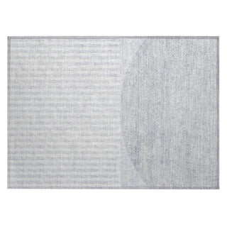 Piper Looms Chantille Geometric ACN2134 Blue Machine Washable Area Rug Scatter Main Image