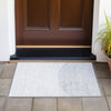 Piper Looms Chantille Geometric ACN2134 Blue Machine Washable Area Rug Scatter Outdoor Lifestyle Image Feature