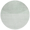 Piper Looms Chantille Geometric ACN2134 Green Machine Washable Area Rug Round Main Image