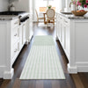 Piper Looms Chantille Geometric ACN2134 Green Machine Washable Area Rug Runner Lifestyle Image Feature