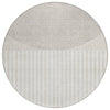 Piper Looms Chantille Geometric ACN2134 Putty Machine Washable Area Rug Round Main Image