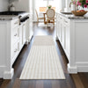 Piper Looms Chantille Geometric ACN2134 Putty Machine Washable Area Rug Runner Lifestyle Image Feature