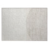 Piper Looms Chantille Geometric ACN2134 Putty Machine Washable Area Rug Scatter Main Image