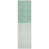 Piper Looms Chantille Geometric ACN2134 Teal Machine Washable Area Rug Runner Main Image