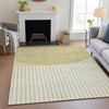 Piper Looms Chantille Geometric ACN2134 Wheat Machine Washable Area Rug Lifestyle Image Feature