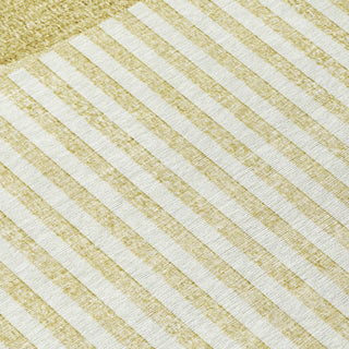 Piper Looms Chantille Geometric ACN2134 Wheat Machine Washable Area Rug Swatch Image