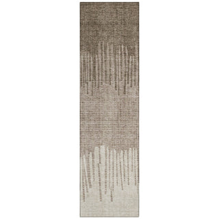 Piper Looms Chantille Stripes ACN2135 Brown Machine Washable Area Rug Runner Main Image
