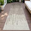 Piper Looms Chantille Stripes ACN2135 Brown Machine Washable Area Rug Runner Outdoor Lifestyle Image Feature
