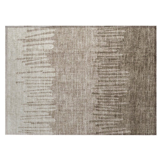Piper Looms Chantille Stripes ACN2135 Brown Machine Washable Area Rug Scatter Main Image