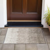 Piper Looms Chantille Stripes ACN2135 Brown Machine Washable Area Rug Scatter Outdoor Lifestyle Image Feature