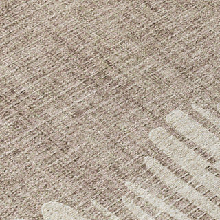 Piper Looms Chantille Stripes ACN2135 Brown Machine Washable Area Rug Swatch Image