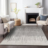 Piper Looms Chantille Stripes ACN2135 Gray Machine Washable Area Rug Lifestyle Image Feature