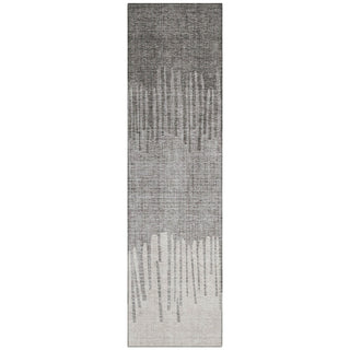 Piper Looms Chantille Stripes ACN2135 Gray Machine Washable Area Rug Runner Main Image