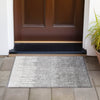 Piper Looms Chantille Stripes ACN2135 Gray Machine Washable Area Rug Scatter Outdoor Lifestyle Image Feature