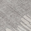 Piper Looms Chantille Stripes ACN2135 Gray Machine Washable Area Rug Swatch Image