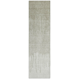 Piper Looms Chantille Stripes ACN2135 Putty Machine Washable Area Rug Runner Main Image
