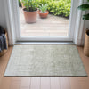 Piper Looms Chantille Stripes ACN2135 Putty Machine Washable Area Rug Scatter Lifestyle Image Feature