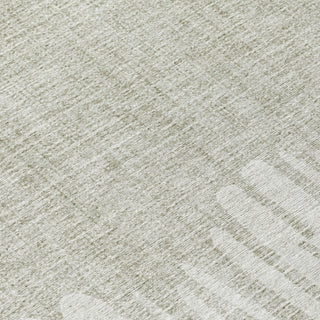 Piper Looms Chantille Stripes ACN2135 Putty Machine Washable Area Rug Swatch Image