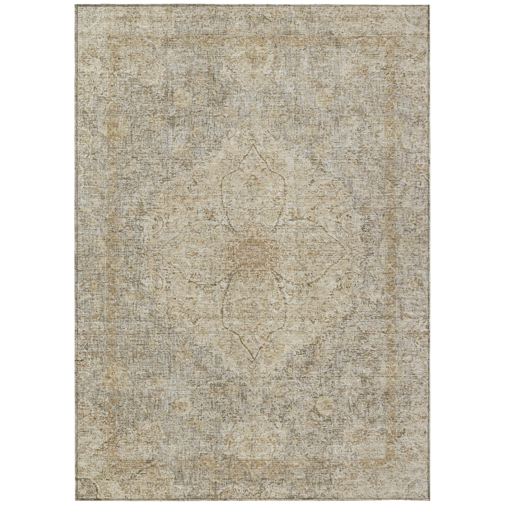 Piper Looms Chantille Global ACN2136 Beige Machine Washable Area Rug main image