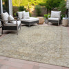 Piper Looms Chantille Global ACN2136 Beige Machine Washable Area Rug Outdoor Lifestyle Image Feature