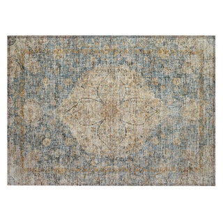 Piper Looms Chantille Global ACN2136 Blue Machine Washable Area Rug Scatter Main Image