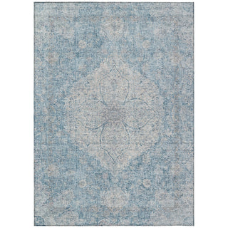 Piper Looms Chantille Global ACN2136 Denim Machine Washable Area Rug main image