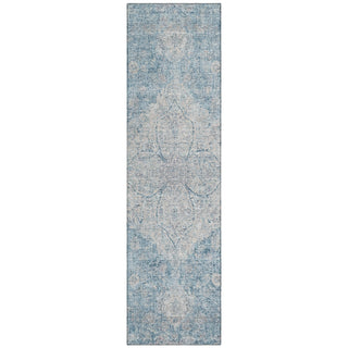 Piper Looms Chantille Global ACN2136 Denim Machine Washable Area Rug Runner Main Image